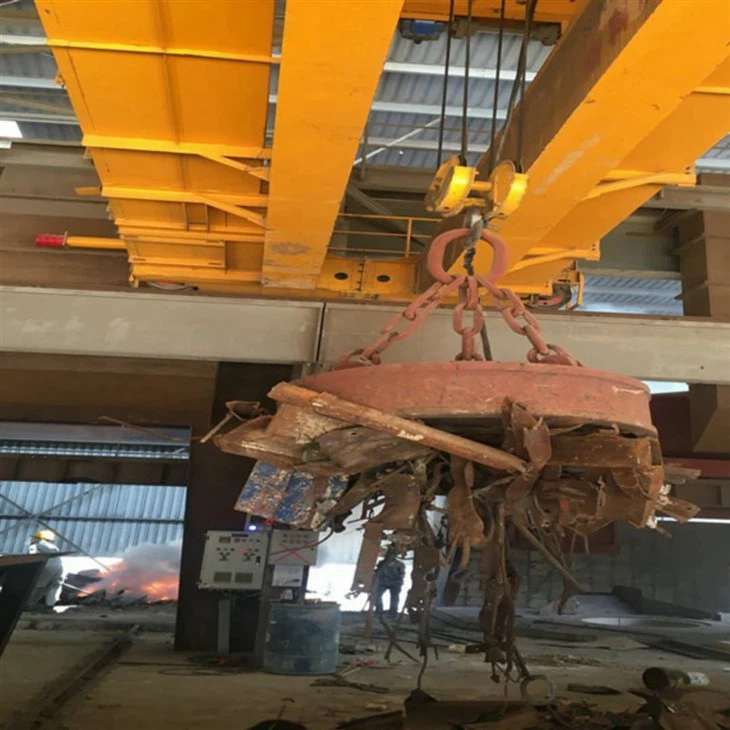Junkyard Crane Magnet