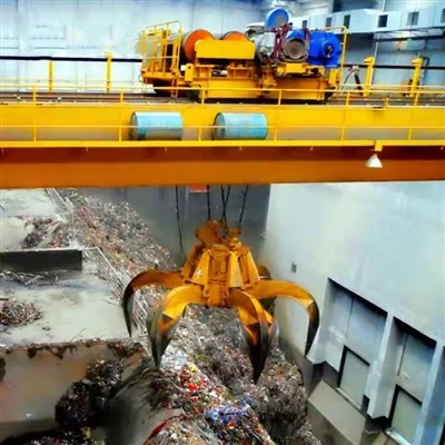 Cần cẩu dầm đôi có gầu điện