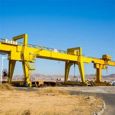 Cổng trục dầm đôi 100 tấn