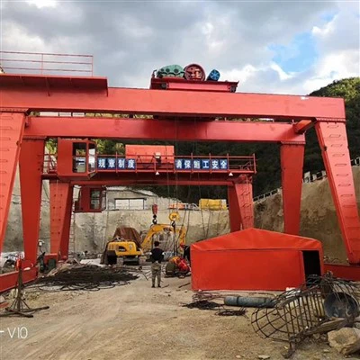 GODOWN Double Girder Gantry Crane với MD Electric Hoist